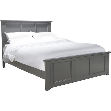 Atlantic Furniture Madison Full Traditional Bed with Matching Foot Board - Grey AR8636039